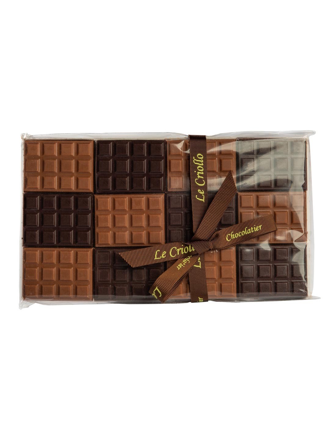 Mini tablettes chocolat noir Costa Rica 64 % pure origine