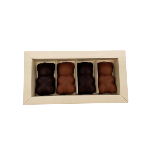 copy of Nounours guimauve chocolat noir et chocolat au lait