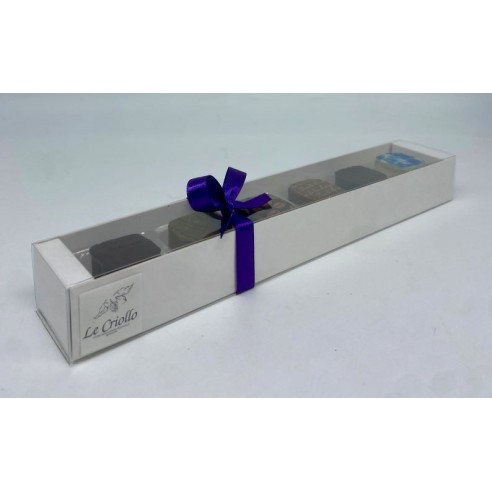 Réglette 6 chocolats assortiment